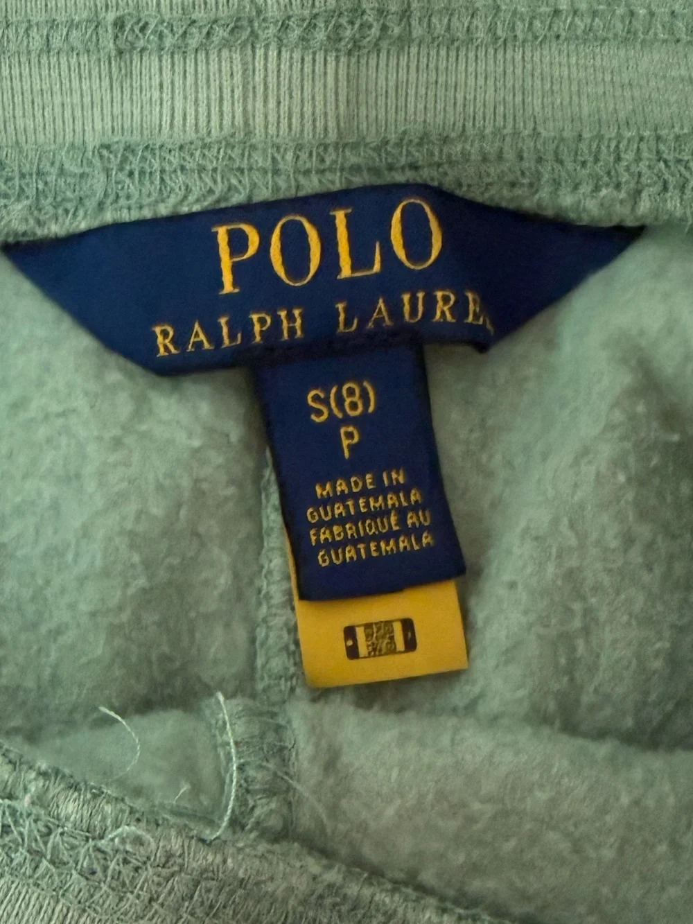 Ralph Lauren Kid's Pony Fleece Shorts — Light Green